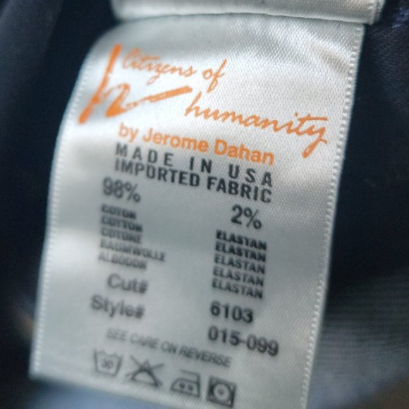 COH Citizens of Humanity Maternity Bootcut Stretch Jeans Sz  32  Medium Wash - Picture 10 of 12